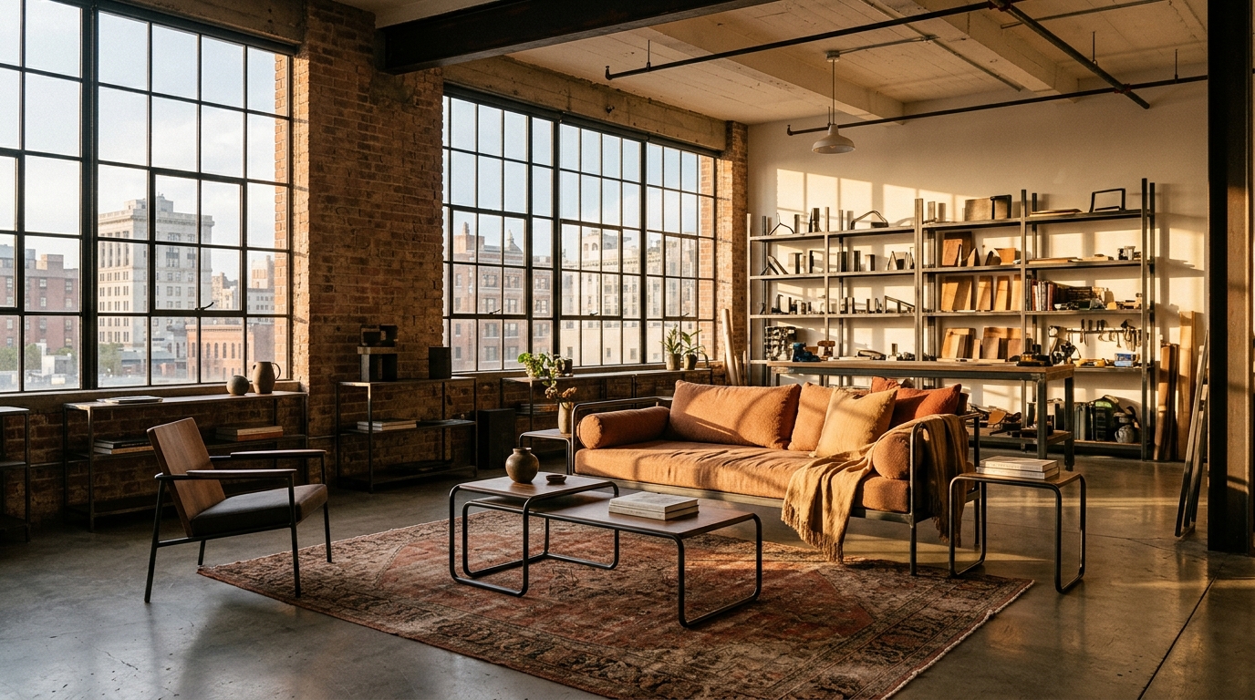 Cinematic Architectural Steel Studio